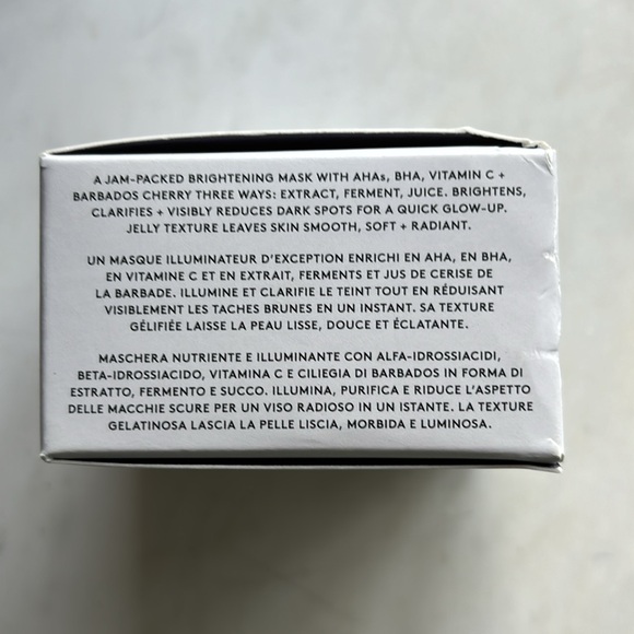 🌺Fenty Skin Cherry Dub Blah to Bright AHA Mask with Salicylic Acid + Vitamin C - Picture 3 of 5